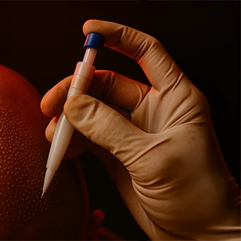 Hair Transplant with DHI Technique